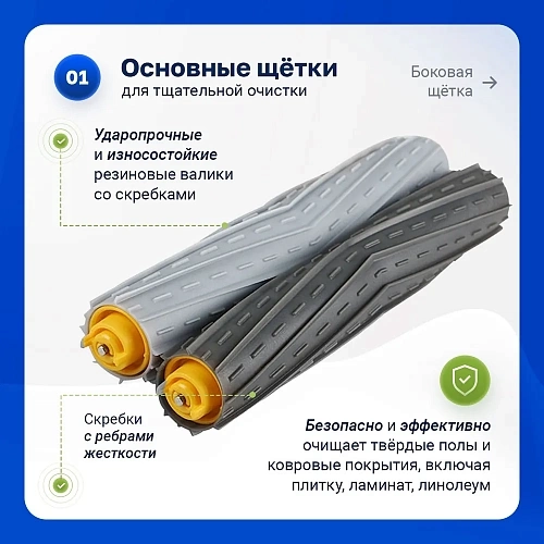 Купить набор для Roomba 800 / 900 — фильтры и щётки Набор для Irobot Roomba 800-900 серий