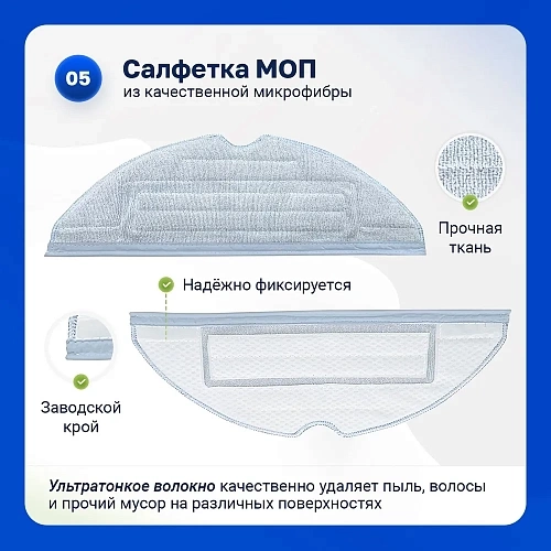 Набор для Roborock S7 / MaxV / Ultra — фильтры и щётки Набор для Roborock S7, S7 Pro Ultra, S7 MaxV Ultra