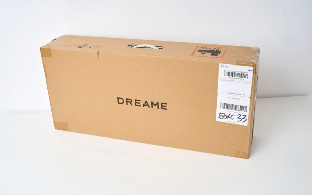 Dreame Cordless Stick Vacuum R10S: обзор новинки Dreame Cordless Stick Vacuum R10S в коробке