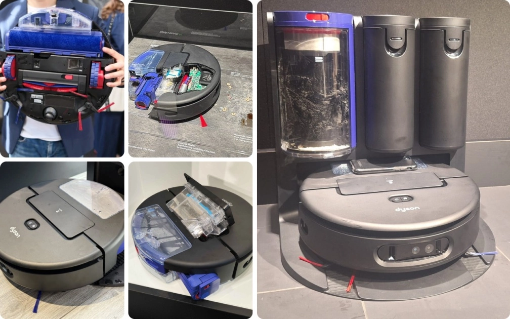Dyson Spot+Scrub Ai — робот-пылесос с AI и влажной уборкой Dyson Spot+Scrub Ai
