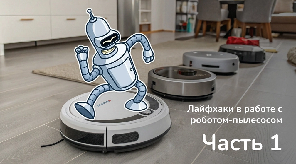 Популярные лайфхаки с робот-пылесосом. Часть 1 Популярные лайфхаки с робот-пылесосом. Часть 1