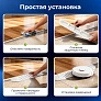 Купить накладку на порог для робота-пылесоса | Белая Накладка на порог для робота-пылесоса, белая