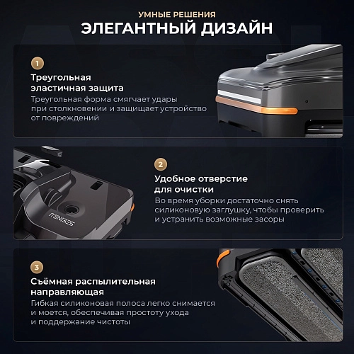 Щетка Satuo T6V для Dyson V7–V15 — моющая Щетка Satuo T6V для Dyson V7, V8, V10, V15