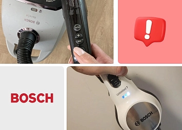 фото: Что делать, если пылесос Bosch не включается: основные причины и решения