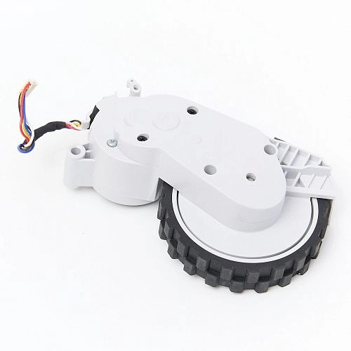 Левое колесо для Roborock Q8 / Q8 Plus - белое, оригинал Левое колесо для Roborock Q8 / Q8 Plus - белое, оригинал