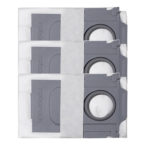 Мешки SDCD03RR Roborock S7, S8, Q-серия — оригинал, 3 шт Мешки SDCD03RR для Roborock S7 MaxV Ultra, S8 Plus