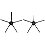 Купить щетку SDBS03RR для Roborock S5 / S6 / S7 / Q7 — 2 шт | Оригинал Щетка боковая SDBS03RR для Roborock S5, S6, S7, Q7