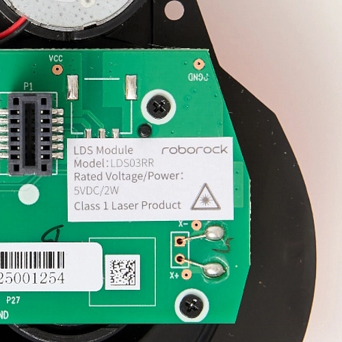Лидар LDS03RR для Roborock S5 Max, S6, S7 и др. Лидар LDS03RR для Roborock S5 Sweep One (S50, S51, S52, S55), S5 Max, S6, S6 MaxV, S6 Pure, S7