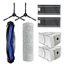 Комплект аксессуаров Ecovacs X8 Pro Plus, X8 Pro Omni - HEPA фильтр, мешки, щетки, валик Комплект аксессуаров Ecovacs X8 Pro Plus, X8 Pro Omni - HEPA фильтр, мешки, щетки, валик