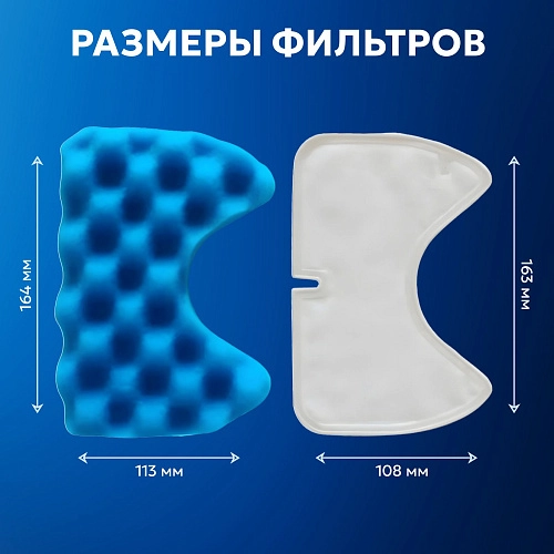 Фильтры для Samsung SC65–SC68 Series — Комплект Фильтры для Samsung SC65, SC66, SC67, SC68 Series