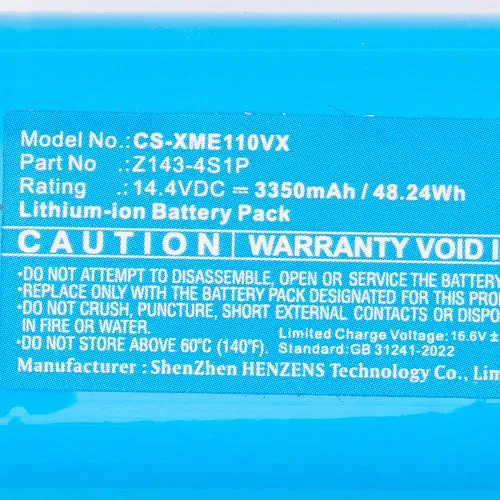 Аккумулятор для Xiaomi Mop 2 Lite, 3C, E10, E12, E10C, E5, Lydsto R1 (3350 mAh)