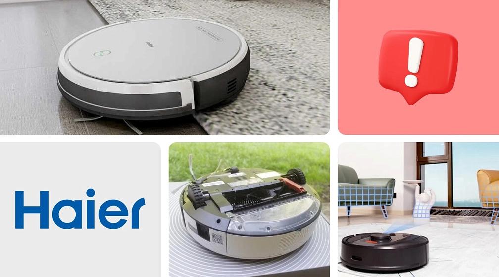 Ошибки роботов-пылесосов Haier: коды, причины, способы устранения Ошибки роботов-пылесосов Haier: коды, причины, способы устранения