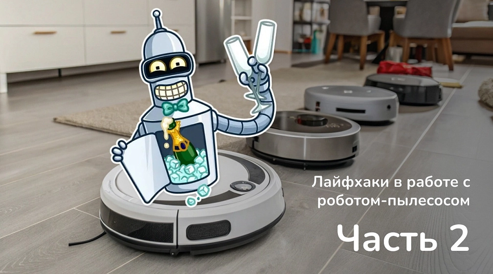 Популярные лайфхаки с робот-пылесосом. Часть 2 Популярные лайфхаки с робот-пылесосом. Часть 2