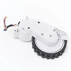 Левое колесо для Roborock Q8 / Q8 Plus - белое, оригинал Левое колесо для Roborock Q8 / Q8 Plus - белое, оригинал