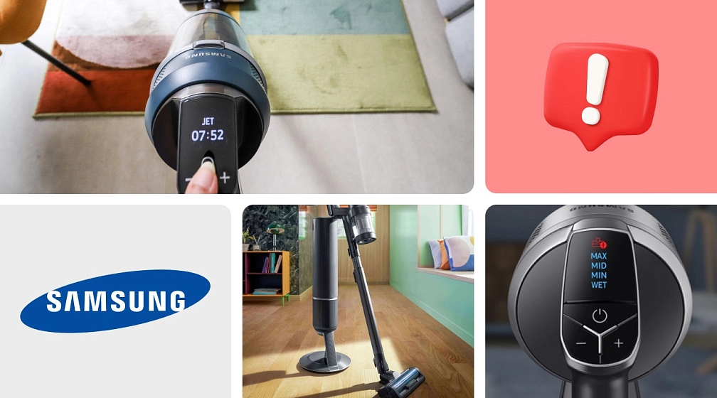 Ошибки пылесосов Samsung: коды, причины и способы устранения Ошибки пылесосов Samsung: коды, причины и способы устранения
