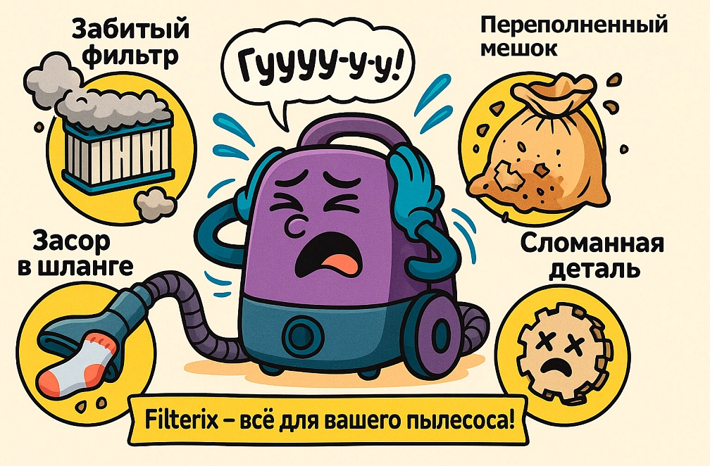 Гудит пылесос: что делать? Гудит пылесос: что делать?