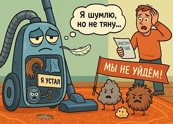 фото: Почему пылесос не всасывает мусор: причины и диагностика по типу модели