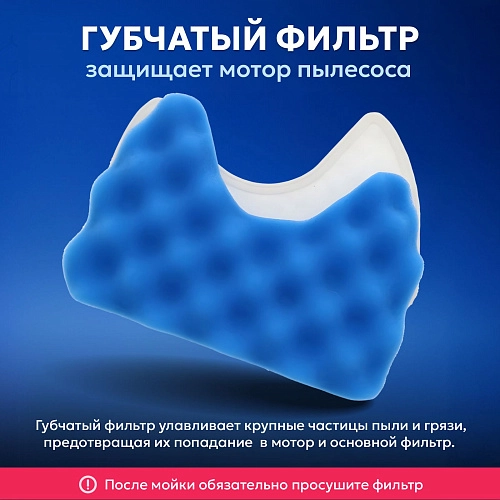 Фильтры для Samsung SC65–SC68 Series — Комплект Фильтры для Samsung SC65, SC66, SC67, SC68 Series