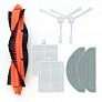 Комплект Xiaomi E10 / E10C / E12 / Mijia 3C / S20 и др. | Белые щетки Набор для Mi Robot Vacuum E10, E10C, E12