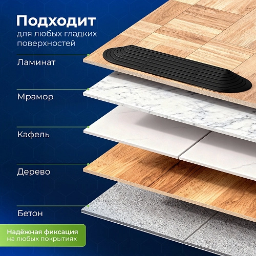 Купить накладку на порог для робота-пылесоса | Черная Накладка на порог для робота-пылесоса - черная