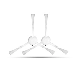 Боковая белая щетка для Xiaomi 1C / 2C / Omni 1S / Dreame F9 / D9 / L10 / L20 и др. - 2 шт Боковая белая щетка для Xiaomi 1C / 2C / Omni 1S / Dreame F9 / D9 / L10 / L20 и др. - 2 шт