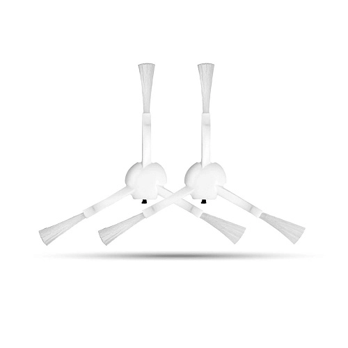 Щетки белые для Xiaomi 1C, Omni 1S, Dreame F9, D9, L10, L20 Щетка боковая для Mijia Omni 1S, 1C, Dreame F9, D9