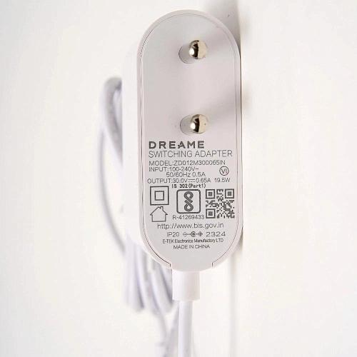 Блок питания Dreame ZD012M300065IN 30V 0.65A | Оригинал Блок питания Dreame ZD012M300065IN, 30.0 V, 0.65 А