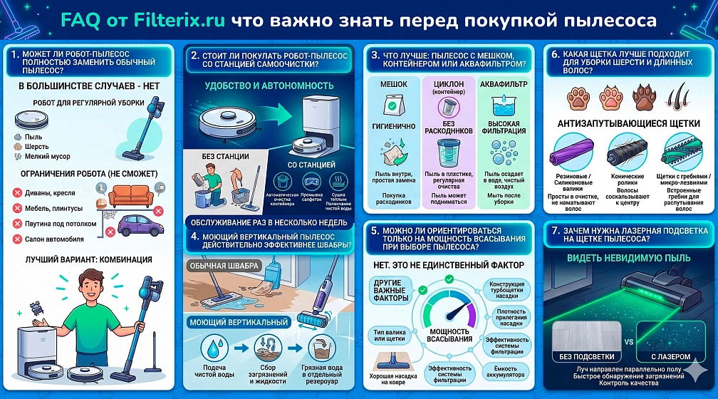 Какие бывают пылесосы: основные виды и особенности Какие бывают пылесосы: основные виды и особенности