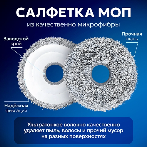 Набор для Dreame Bot X40 Pro Ultra | МОП, мешки, щетки, фильтры Набор аксессуаров для Dreame Bot X40 Pro Ultra