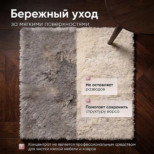 Средство для роботов-пылесосов и моющих пылесосов, концентрат 1:200, с ароматом Лилии, 500 мл