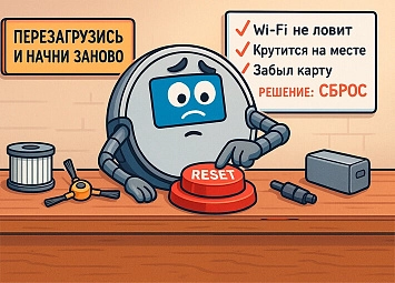 фото: Как сбросить робот-пылесос до заводских настроек: пошаговая инструкция