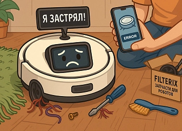 фото: Почему робот-пылесос застревает: причины и пошаговое решение