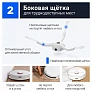 Щетки белые для Mijia 1S, Roborock S5, S8, Q Revo, Lydsto W3 Щетка боковая для Mijia 1S, Roborock S5, S8 Series