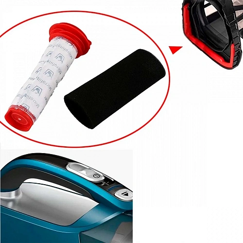 HEPA фильтр для пылесоса Bosch Athlet | Filterix Набор фильтров для пылесоса Bosch Athlet