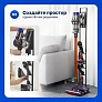 Стойка черная усиленная для вертикального пылесоса