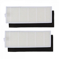 Фильтры для Polaris PVCR 0726W, 0826, 0833, ILIFE A4 - A8, Kitfort KT-519, 360 C50-1 - 2 шт Фильтры для Polaris PVCR 0726W, 0826, 0833, ILIFE A4 - A8, Kitfort KT-519, 360 C50-1 - 2 шт