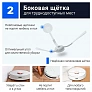 Купить щетку боковую для Tefal 60 Serie, 95 Serie и др. | Белая Щетка боковая для Tefal 60 Serie, 95 Serie - 2 шт